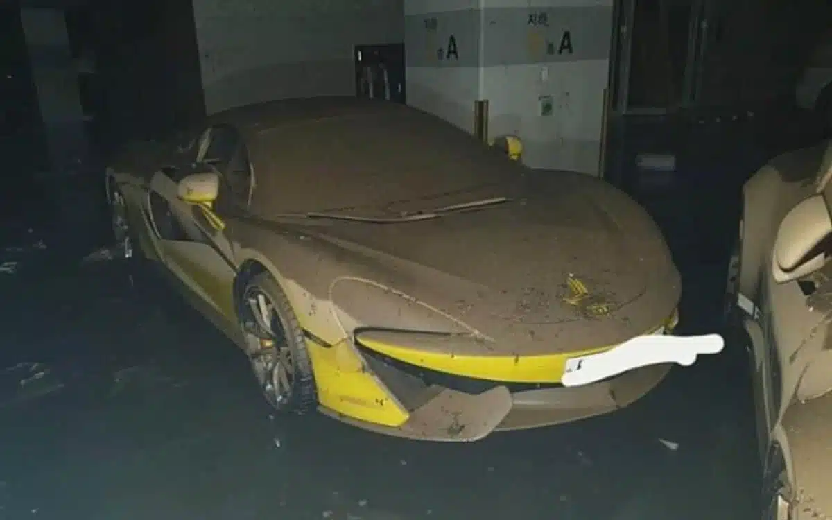 Lamborghini Aventador, Huracan, and McLaren 570S destroyed in Typhoon Hinnamnor