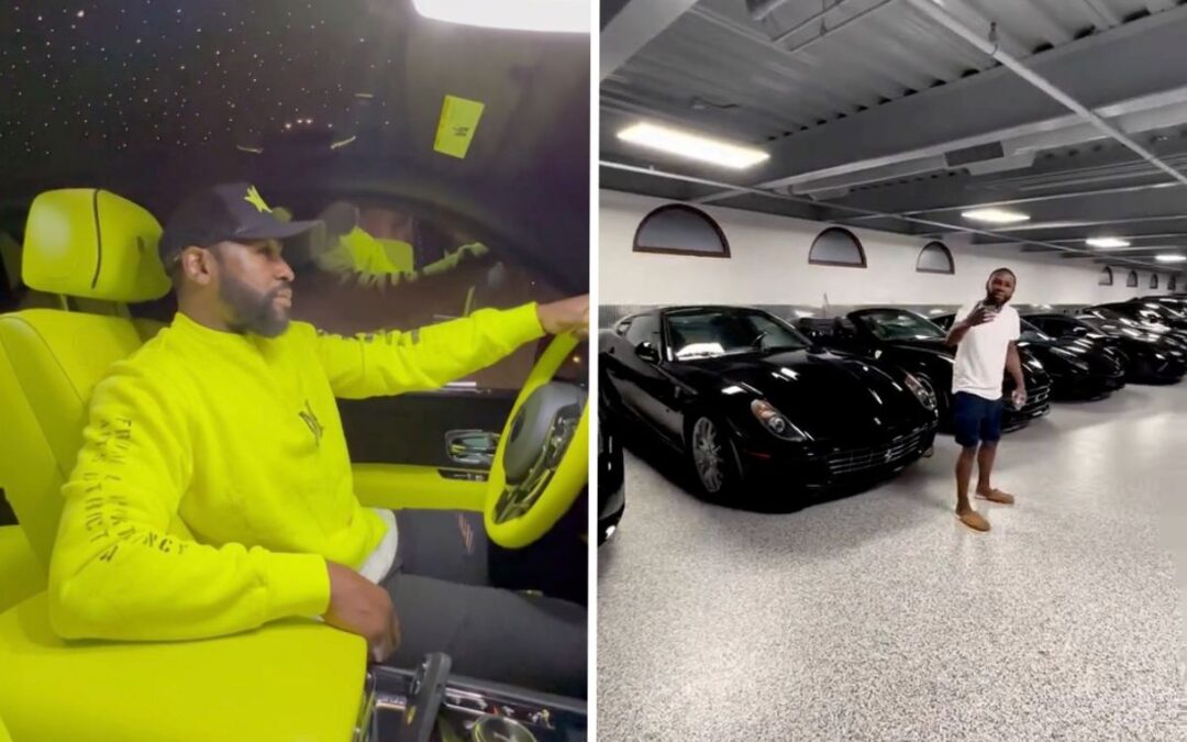 Inside Floyd ‘Money’ Mayweather’s incredible all-black supercar collection