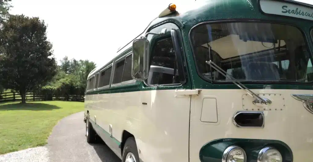 Dad builds RV from rare 1940s turbocharged bus