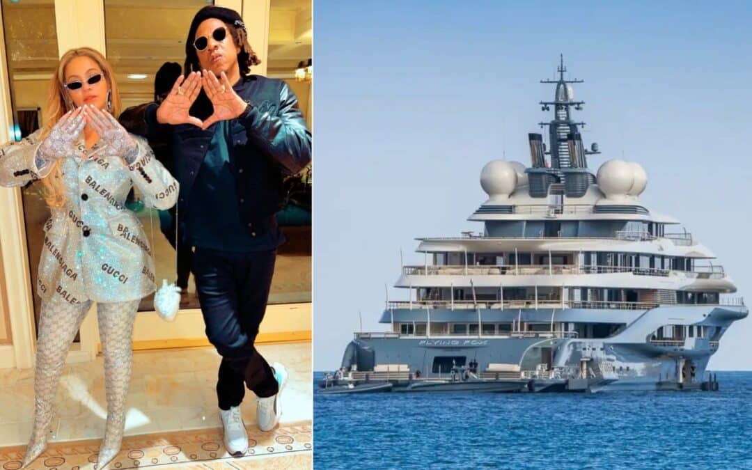 This is the superyacht Jay-Z and Beyoncé are vacationing on