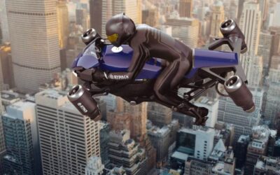 The world’s first flying motorcycle will take flight as early as next year