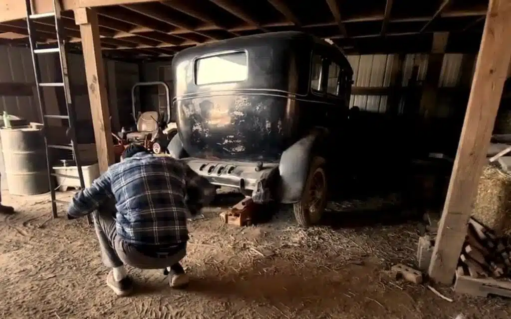 94-year-old REO Flying Cloud discovered in dusty barn but there's a mystery that needs solving