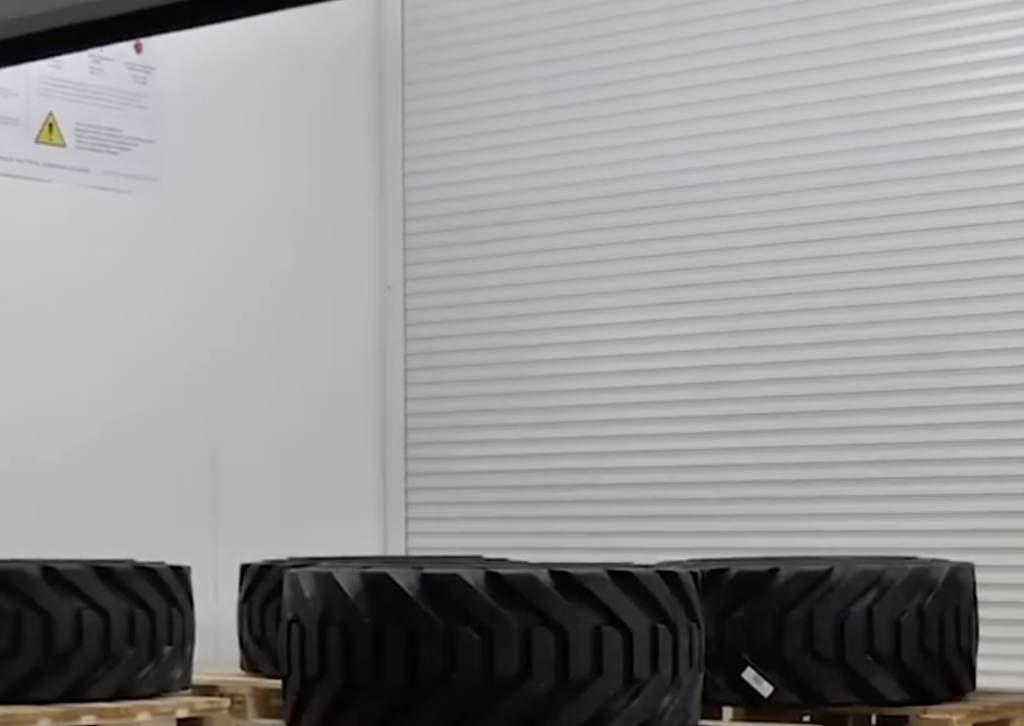 Foam-filled tires