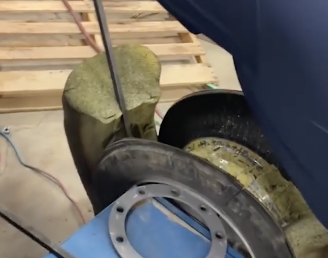 This is why foamfilled tires cost up to 10,000