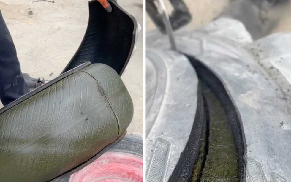 This is why foamfilled tires cost up to 10,000