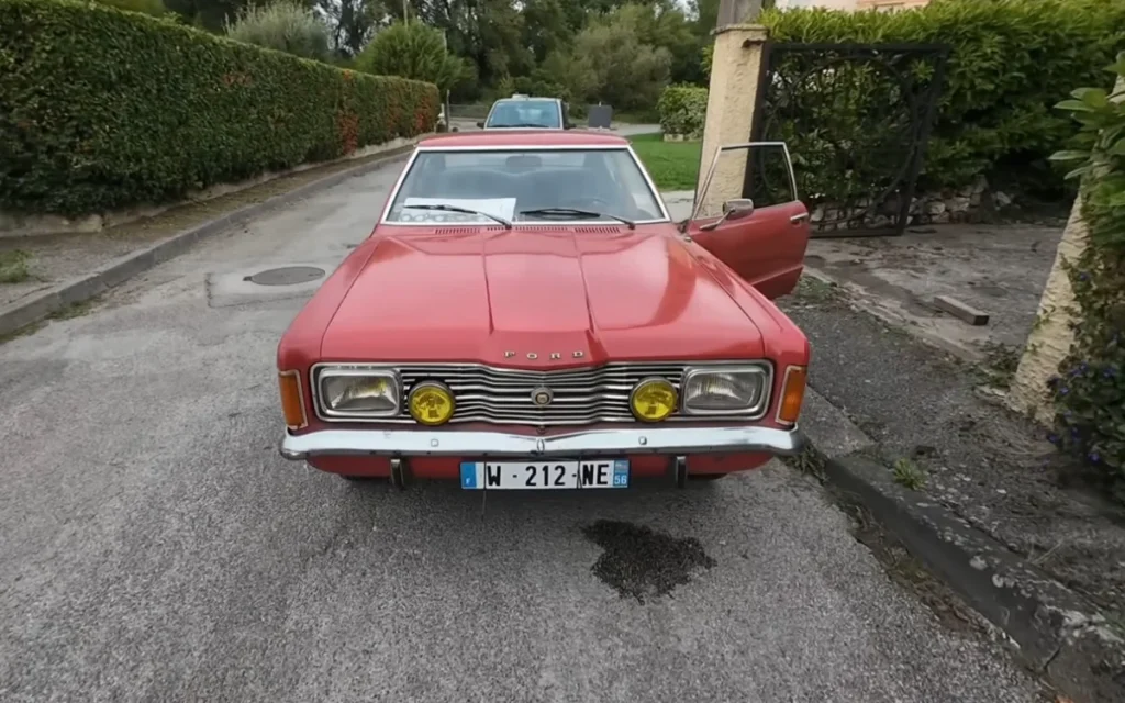 This rare 1971 Ford Taunus XL fastback spent 40 years on blocks in a garage before finally being rescued