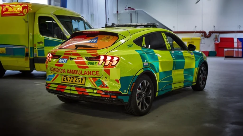 Mustangs are saving Londoners' lives after Ambulance Service spends $31,000,000 on American speed