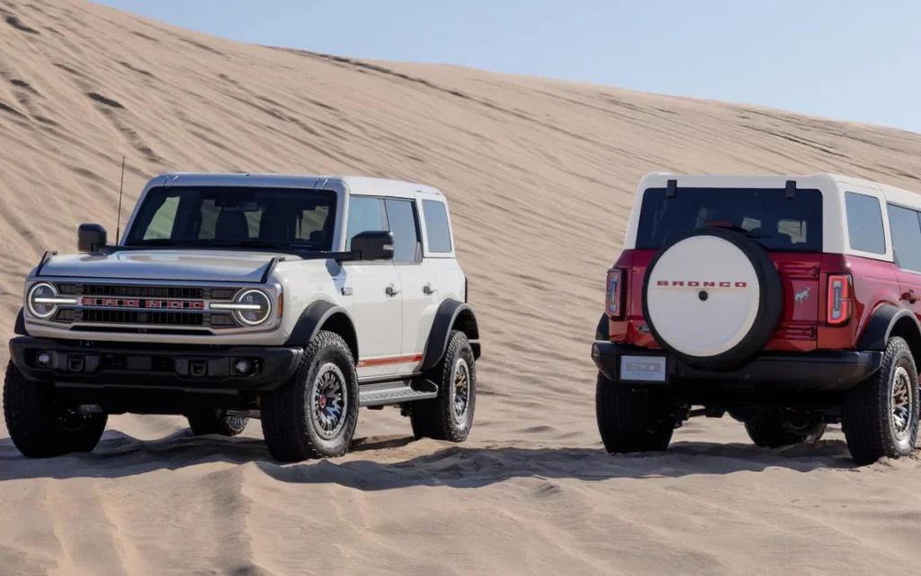 After three years, the Ford Bronco loses 36 percent of its value, beating the US average and proving its resale strength