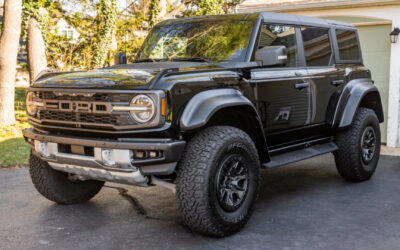 Somebody is flipping a stock Ford Bronco Raptor and the price will surprise you