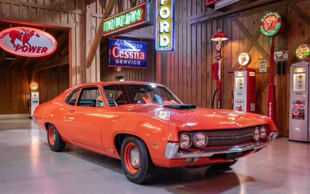Unrestored 1970 Ford Falcon Super Cobra Jet with just 2,800 miles is heading to auction with no reserve after decades in storage
