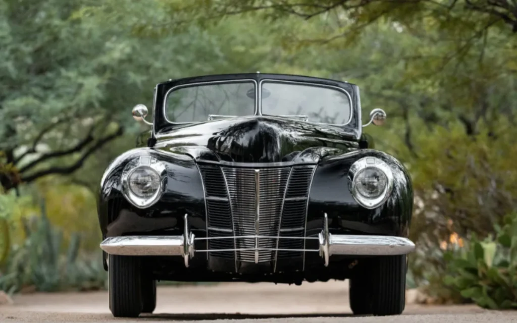 This beautiful 1940 Ford Deluxe began life as a coupe, before its owner decided to cut the roof off and create a custom-convertible instead