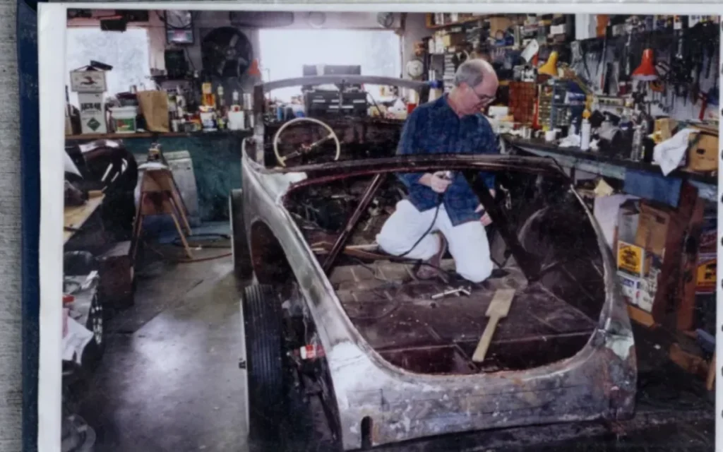 This beautiful 1940 Ford Deluxe began life as a coupe, before its owner decided to cut the roof off and create a custom-convertible instead
