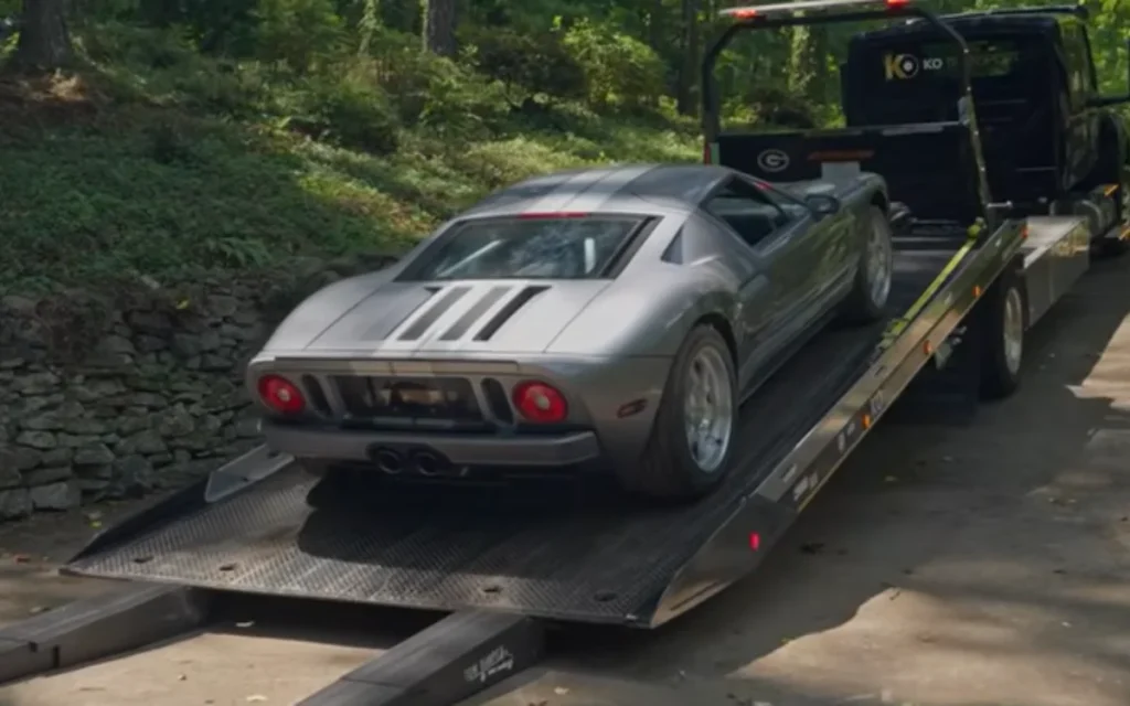 A once-stunning 2006 Ford GT has been rescued from a garage in Georgia where it's spent the last decade and a half gathering dust