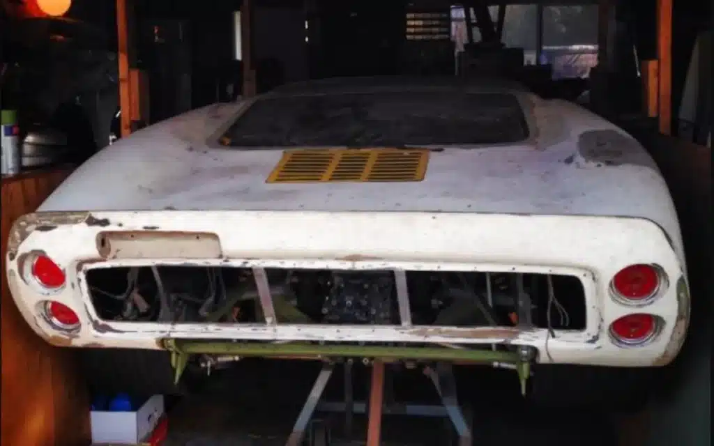 An old car that lay buried under junk in a garage in California turned out to be a super-rare Ford GT40 and the last to carry a Ford serial number