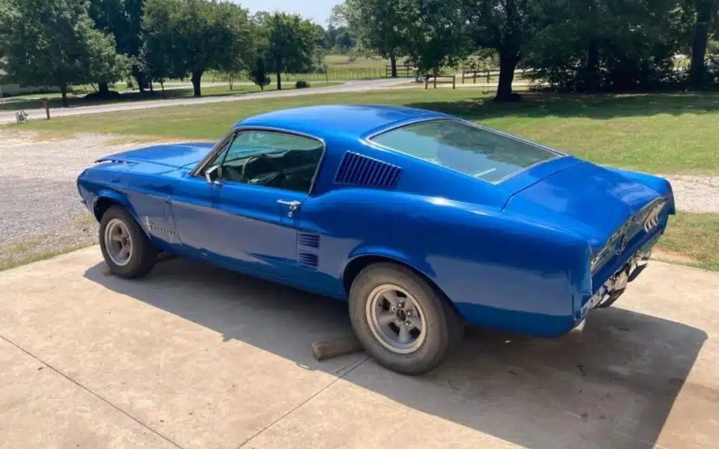 A rescued 1967 Ford Mustang wrecked in a crash decades ago turned out to be very rare