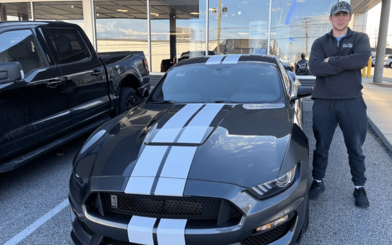 Teenager bought his first Ford Mustang and made his dad and Ford's CEO proud