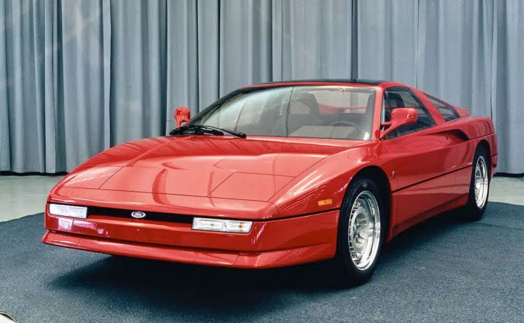 There was a secret mid-engined supercar from Ford that never made it