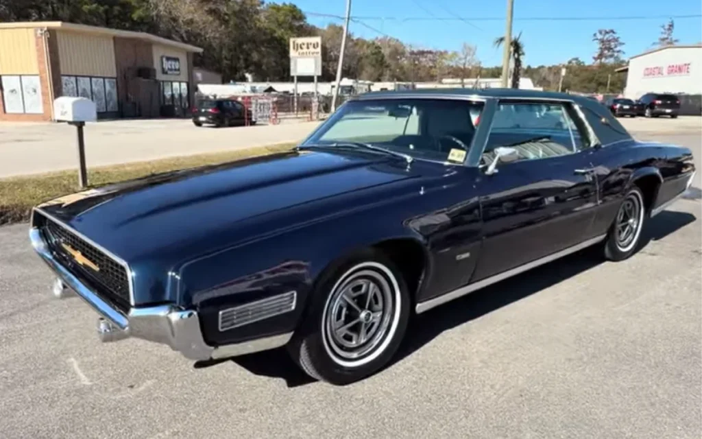This super rare, and truly stunning, 1967 Ford Thunderbird Apollo came with a bunch of cool features including its own phone and TV