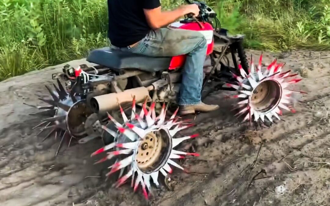 Watch these guys transform a bike into a four-wheeler with REAPER wheels