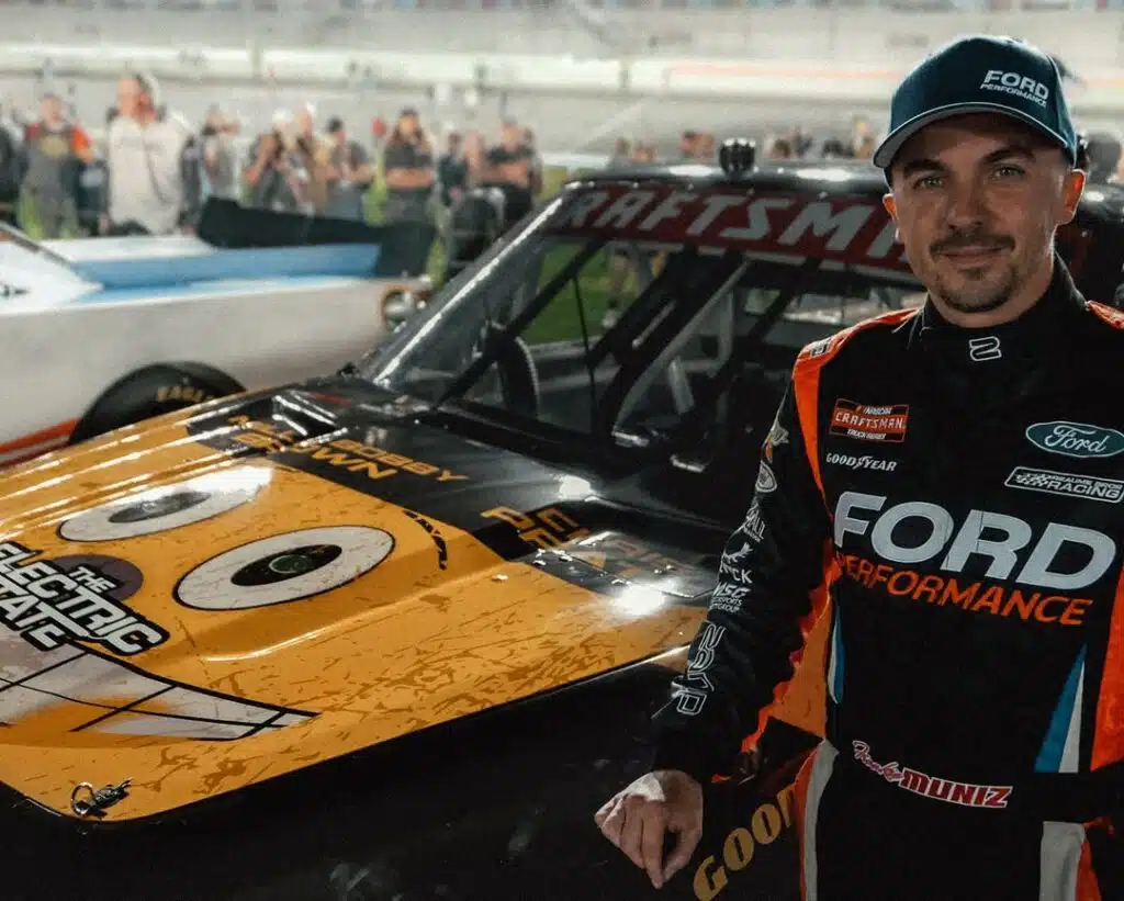 'Malcolm in the Middle' actor Frankie Muniz finished 10th at Daytona