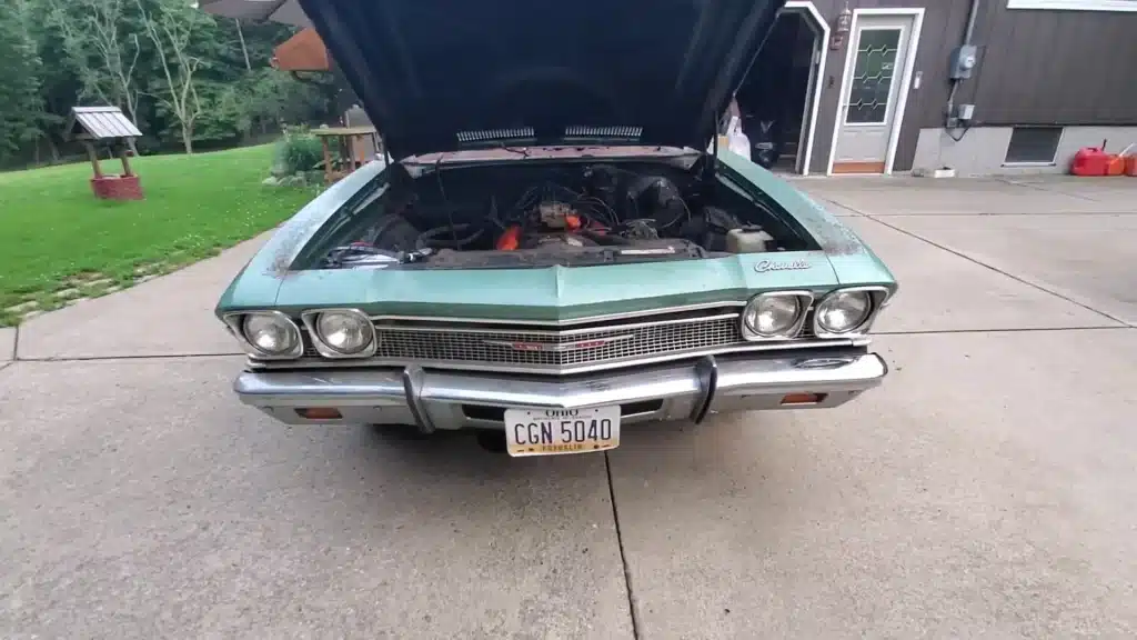 1968 chevy chevelle malibu barn find