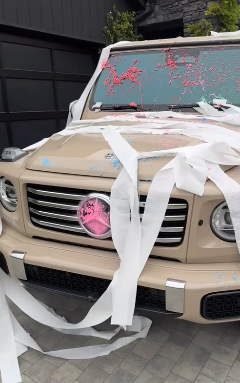 Khloe Kardashian pranks Kylie Jenner by covering her $200,000 Mercedes G-Wagon in toilet paper and silly string, but did she go too far?