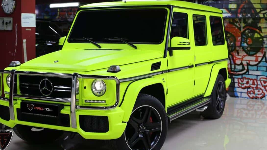 Mercedes G 63 Profoil similar to Jeep high velocity