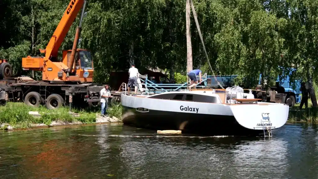 couple homemade yachts yacht backyard