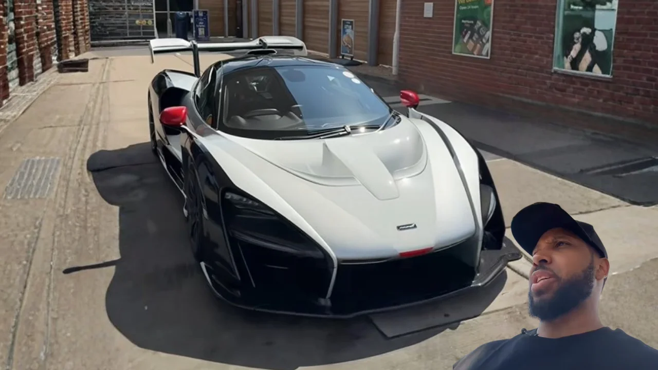 Man takes McLaren Senna to gas station to show how much it costs to fill up and it's not for the faint of wallet