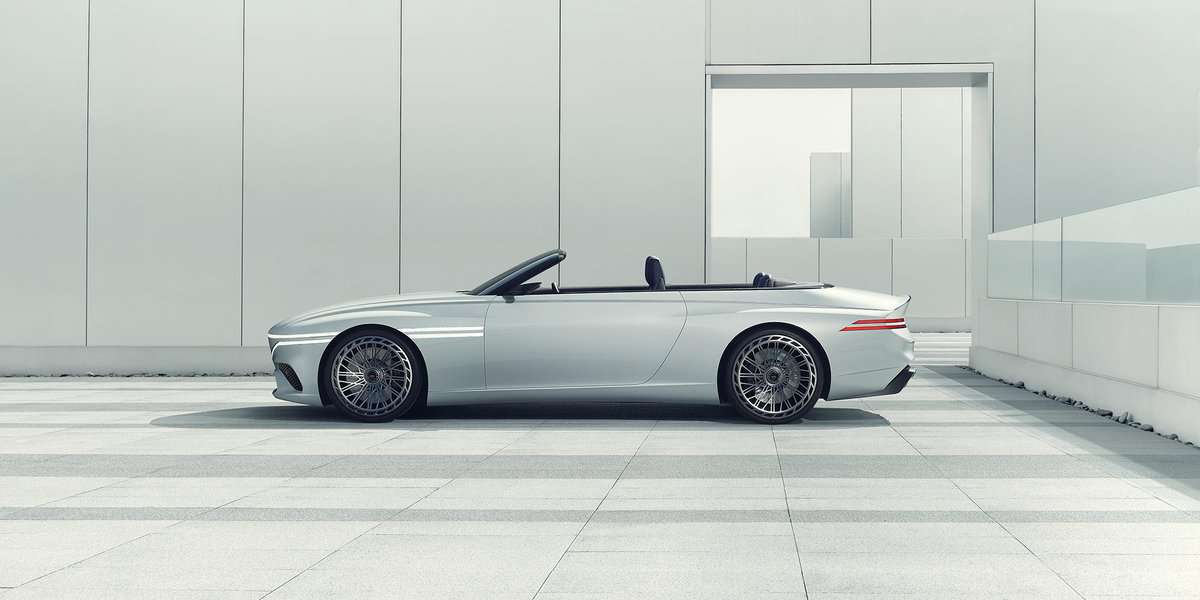 Genesis X Convertible unveiled at the 2022 LA Auto Show