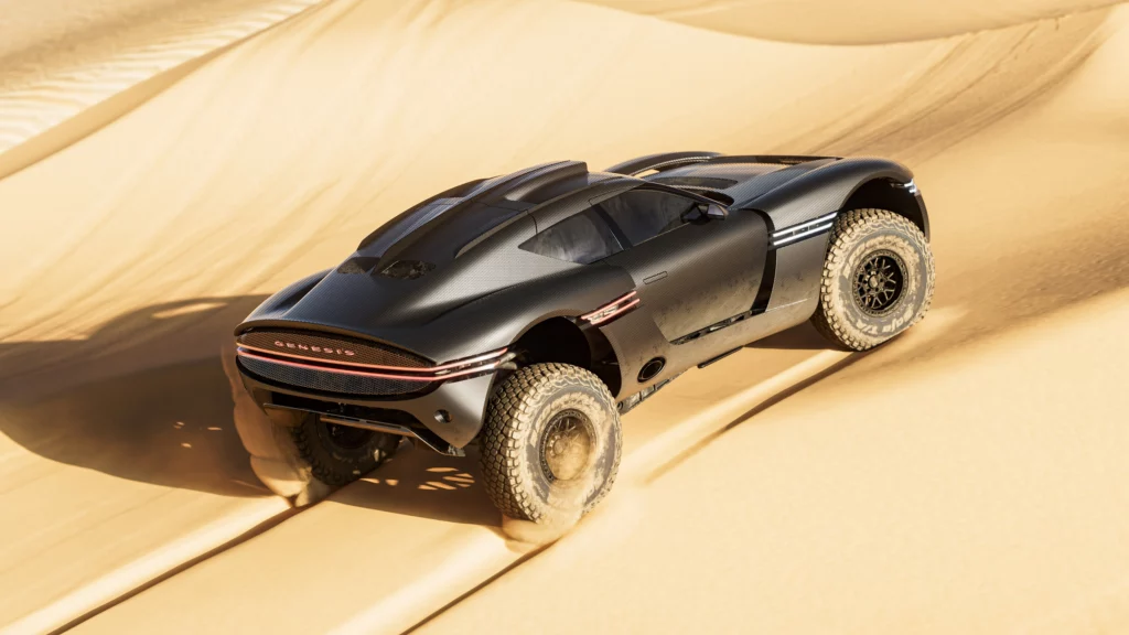 Genesis has just revealed the incredible X Skorpio off-road concept - but the highlight is the V8 engine