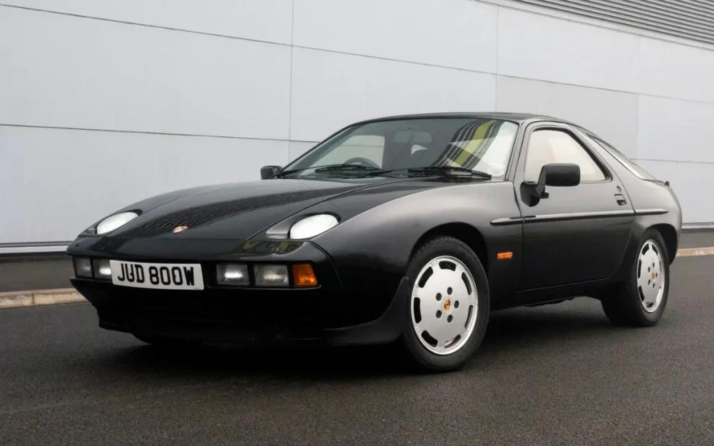 A Porsche 928 S bought for spare parts previously owned by George Harrison triggered a $125,000 restoration and a six-figure auction sale