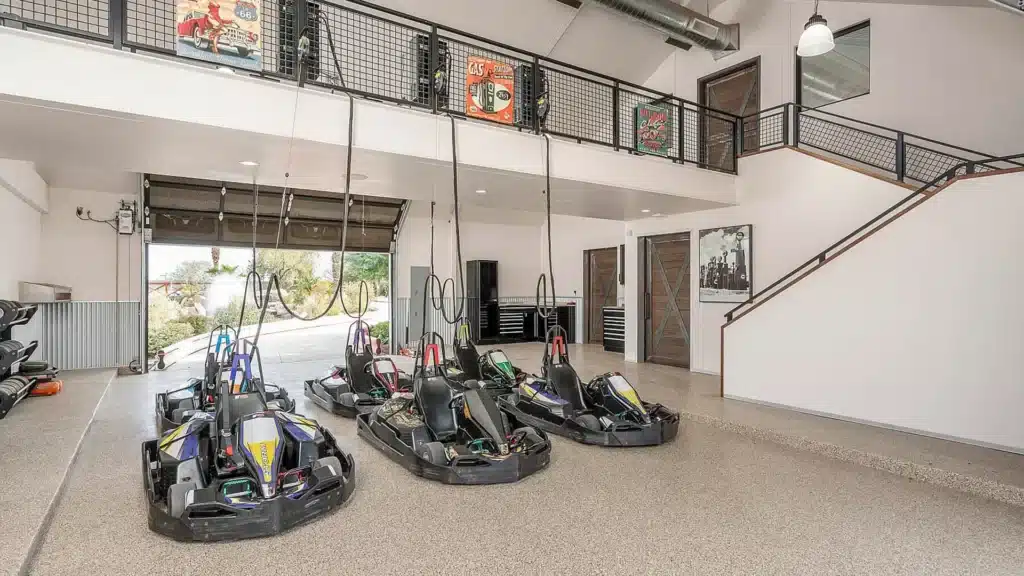 Mansion in Arizona has its own go-kart track and an unbelievable stocked garage