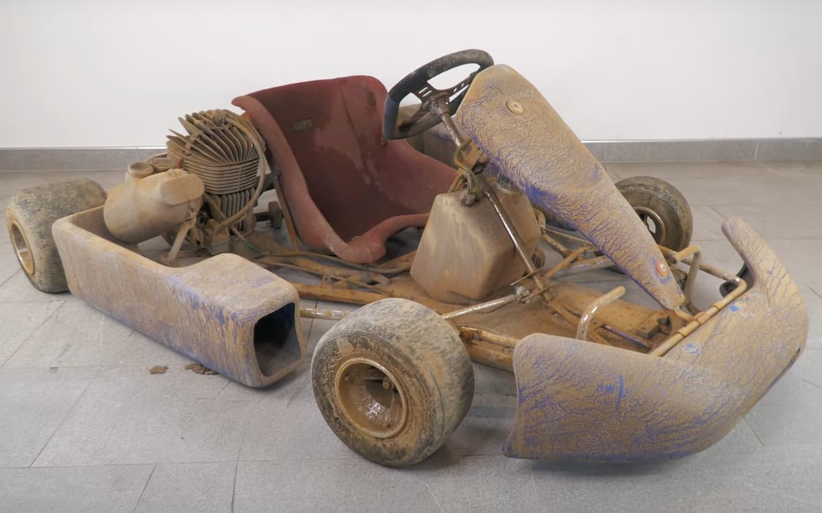 This Abandoned Rusted out Go kart Just Got Brought Back To Life This Abandoned Rusted out Go kart Just Got Brought Back To Life