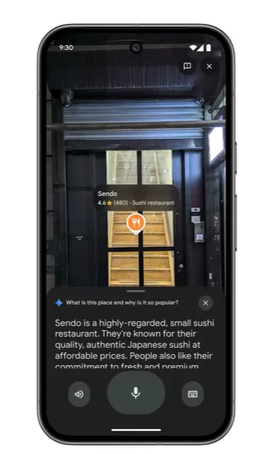 Gemini AI adds four big upgrades to Google Maps, from smarter voice commands to real-world landmarks and live destination insights