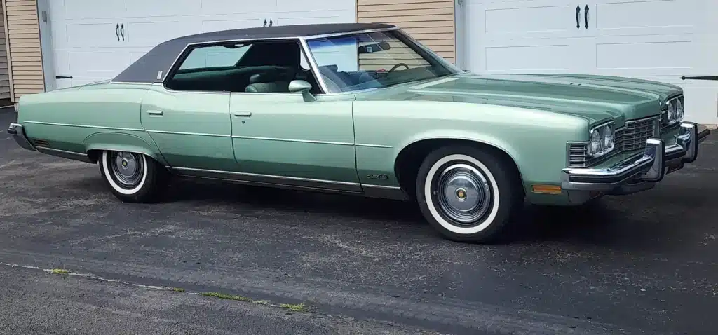 Check out this time capsule 1973 Pontiac Grand Ville hard top that looks almost new and has just 44,000 miles on the clock