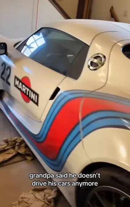 Dude thought his grandpa was just a regular guy… until he opened his garage