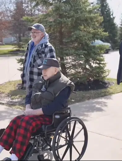 90-year-old grandfather leaves Ohio nursing home to see his Bel Air cleaned for first time in 52 years