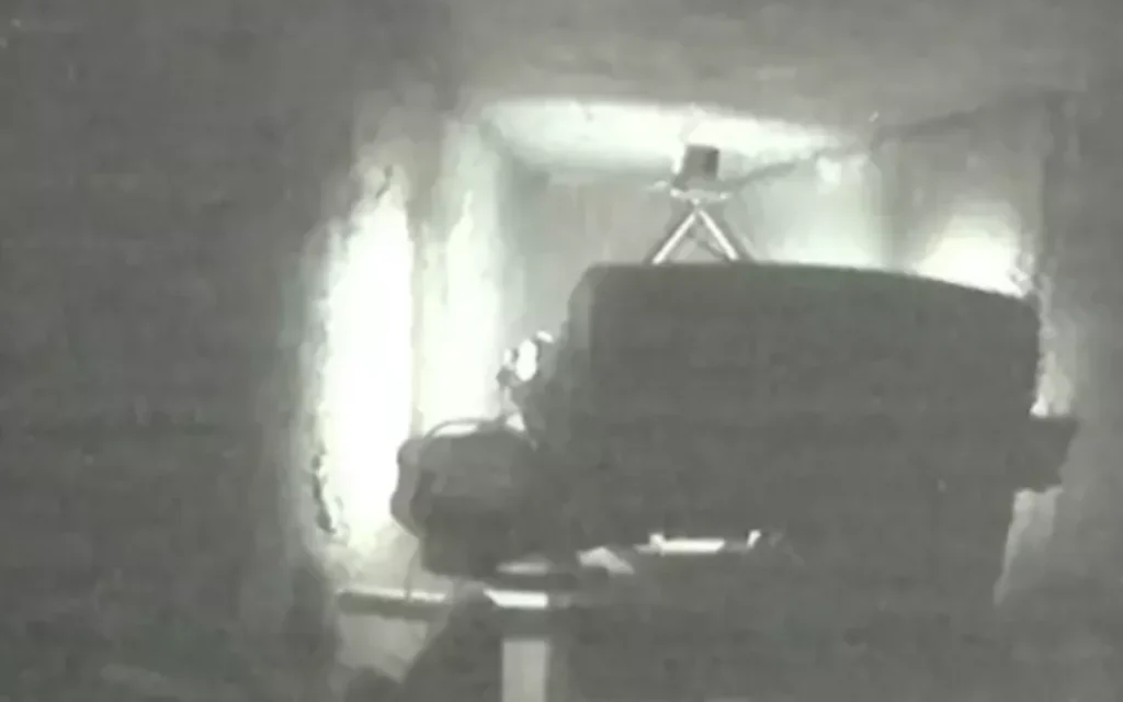 A team of researchers developed a small robot that was able to scoot around inside the Great Pyramid of Giza and capture never-before-seen footage