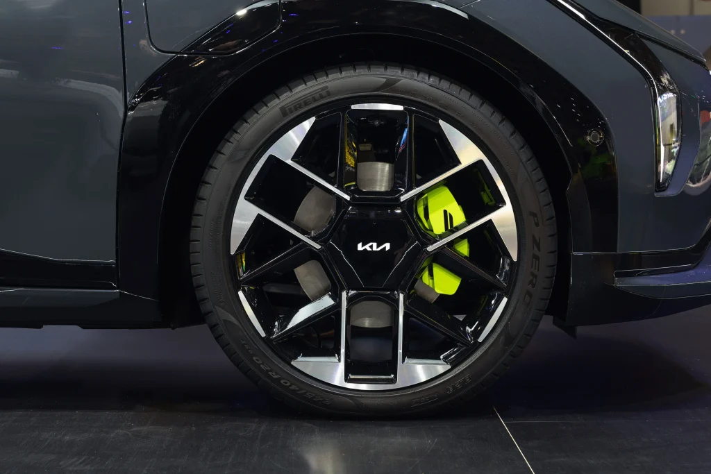 Kia just unveiled three new electric GT models at once at the Brussels Motor Show, bringing sporty performance to its EV3, EV4, and EV5 lineup