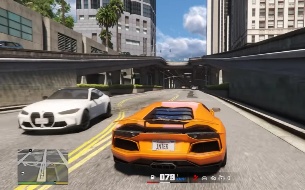 A gamer used smart mods to give GTA 5 a super-realistic feel, with improved graphics, real-world cars, and billboards from the likes of Apple and Home Depot.