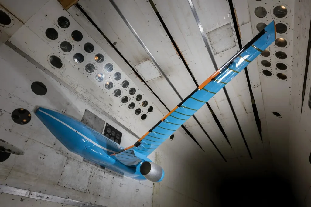 NASA and Boeing tested half a plane in a wind tunnel to figure out how longer, thinner wings could make future aircraft more efficient without shaking apart