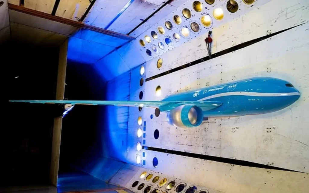 NASA and Boeing tested half a plane in a wind tunnel to figure out how longer, thinner wings could make future aircraft more efficient without shaking apart