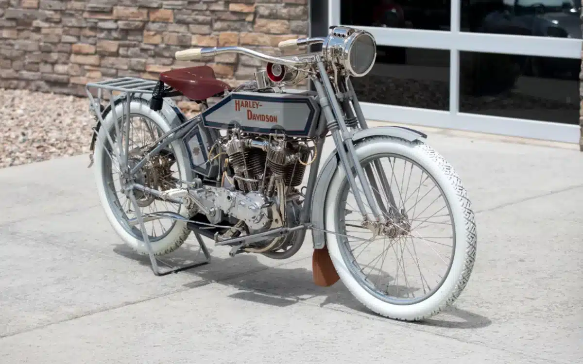 110-year-old Harley-Davidson hasn’t been started since 2013 but is to sell for $100,000