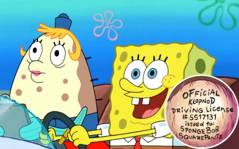 After 26 years Spongebob finally gets his license and our childhood is officially complete