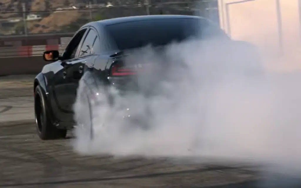 Check out this incredible widebody Dodge Charger Hellcat that has been transformed into a one-of-a-kind 850 horsepower manual beast