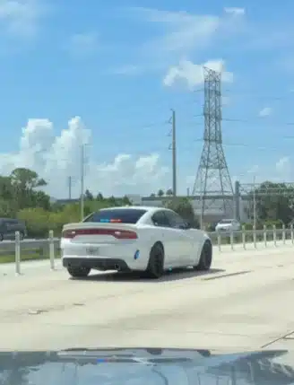 Florida deputies are cracking down on speeders with an undercover Dodge Hellcat, disguised as ordinary coupes until the flashing lights flip on