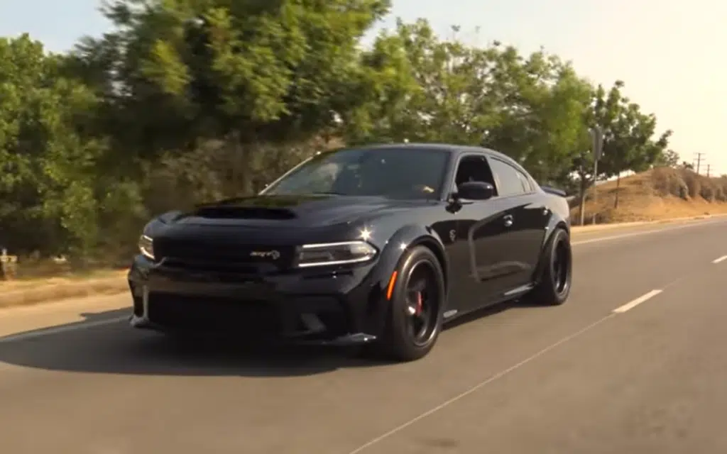 Check out this incredible widebody Dodge Charger Hellcat that has been transformed into a one-of-a-kind 850 horsepower manual beast