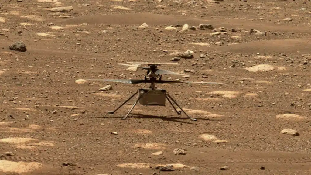 Before NASA lost its Mars helicopter it captured something stunning