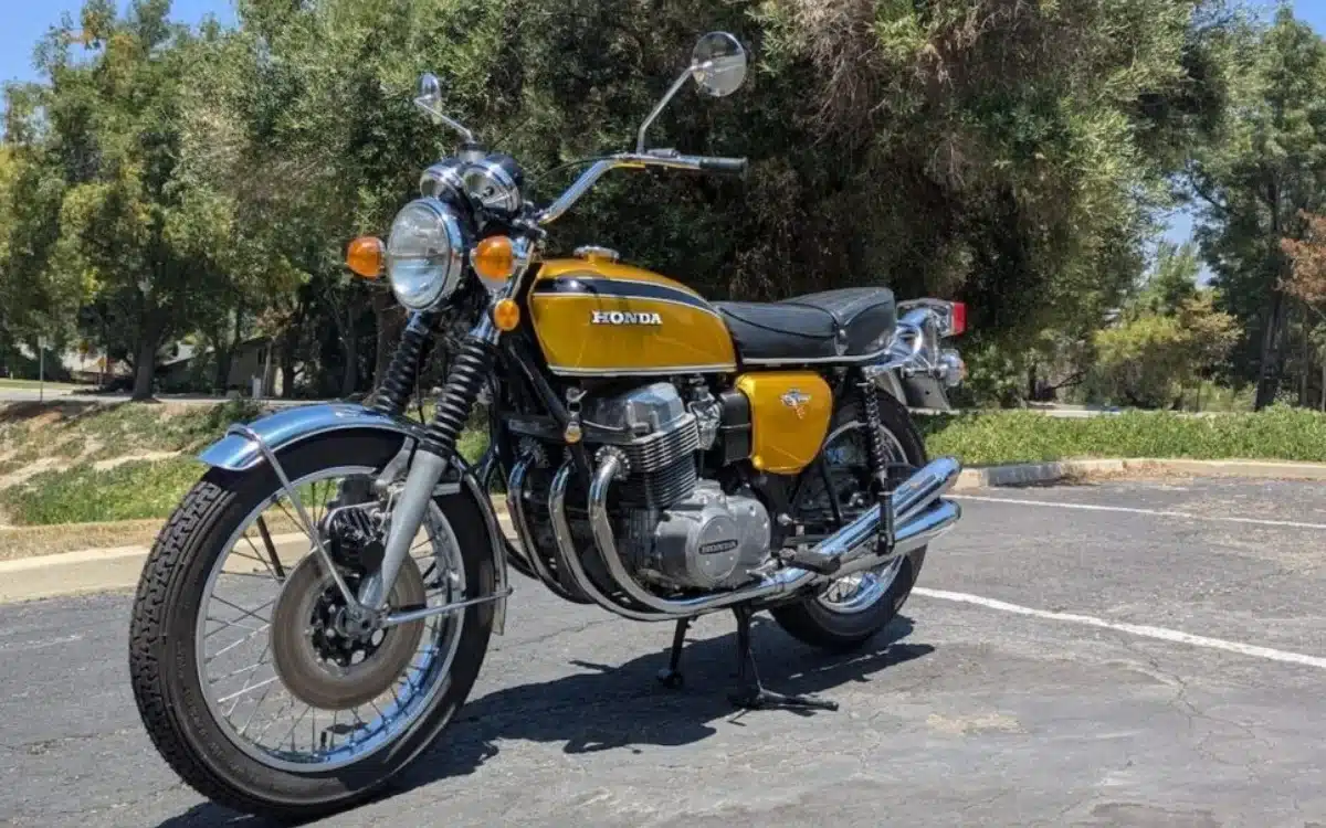 Ford’s CEO loses out in auction for 1972 Honda CB750 despite bidding three times